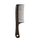 LARGE BLACK WIDE TOOTH COMB