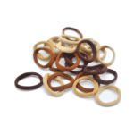 24PCS NUDE STRETCH HAIR TIE