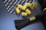 JUMBO GOLD BRAID CUFFS 10 pieces - Image 2