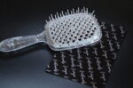 clear SQUARE HOLLOW PADDLE BRUSH - Image 2