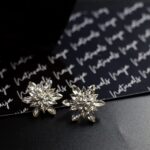Halle Rhinestone STAR EARRINGS - Image 2