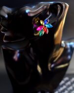 Tiara Coloured Rhinestone EARRINGS